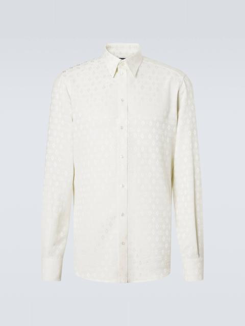 Dolce & Gabbana DG silk shirt