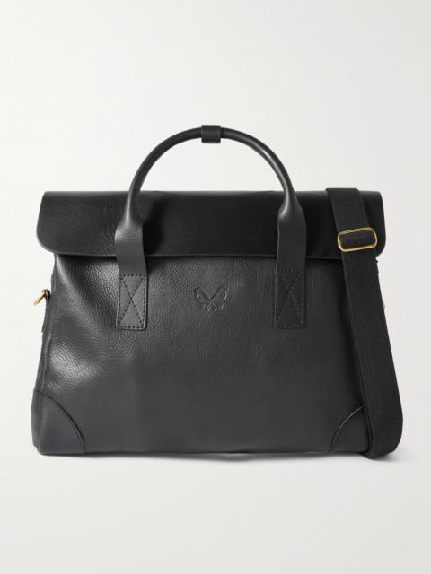 BENNETT WINCH Full-Grain Leather Briefcase