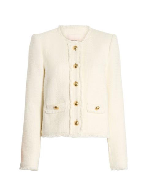 Cinq à Sept Christie fringed button jacket