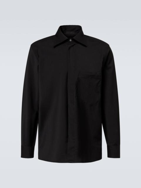SAMAN AMEL Wool overshirt