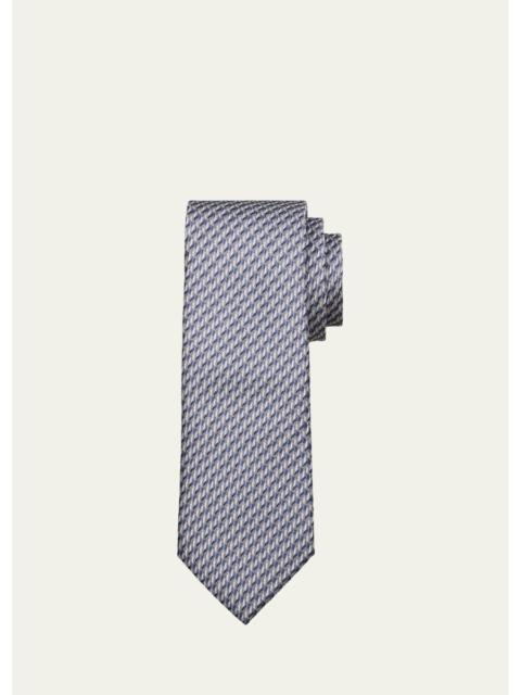Brioni Men's Jacquard Silk Tie