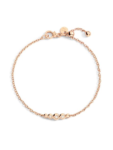 DoDo ROSE GOLD & DIAMOND BOLLICINE BRACELET