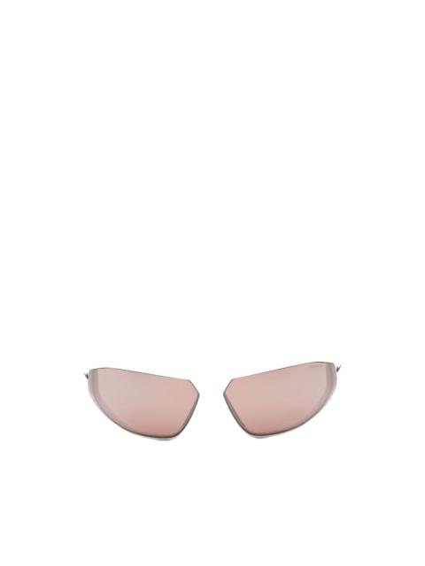 Nike Aero Swift geometric-frame sunglasses