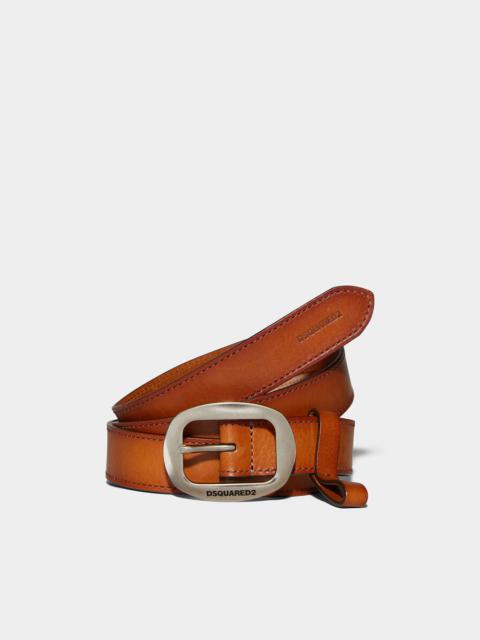 DSQUARED2 WESTERN BUCKLE BELT