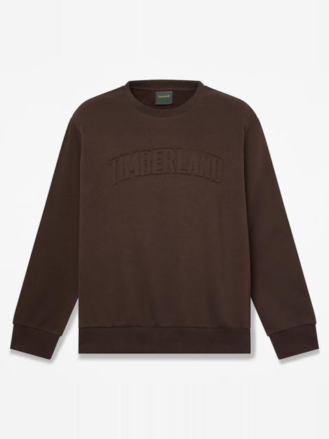 Timberland Men's Wareham Logo Patch Crew Sweatshirt