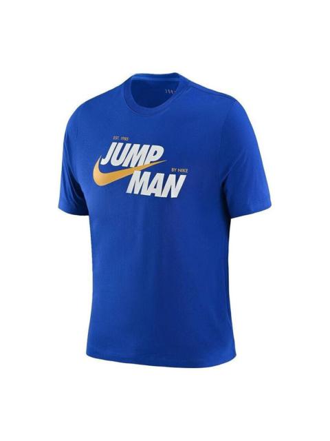 Air Jordan Jumpman x Nike T-Shirt 'Blue' DM3220-480