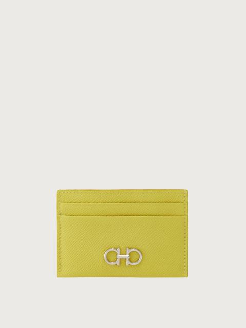 FERRAGAMO GANCINI CREDIT CARD HOLDER