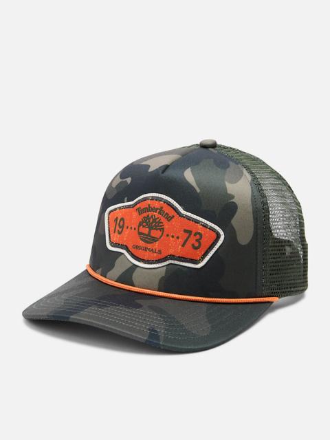 Timberland Logo Rope Trucker Hat