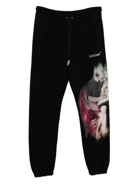 Off-White graphic printed track pants