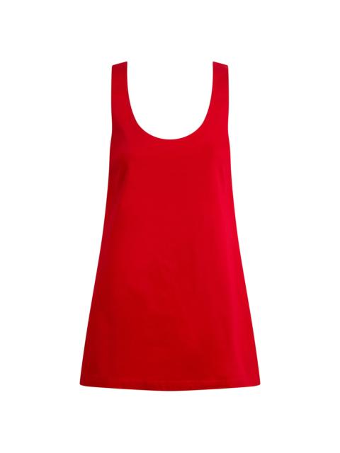 Joe's Jeans Women's The Scoop Neck Minidress - Cherry Red
