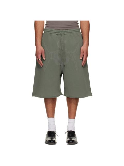 LU'U DAN Green Zoku Shorts
