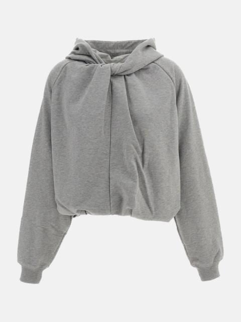 Dries Van Noten HOODIE IN COTTON JERSEY