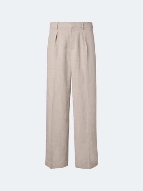 JW Anderson Linen-blend wide-leg pants