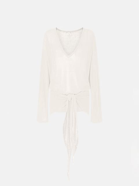 THE ATTICO WHITE MINI DRESS