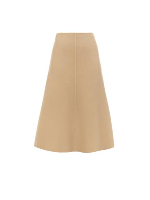 FLARED MIDI SKIRT