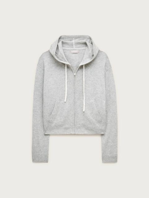 J.CREW Cashmere full-zip hoodie