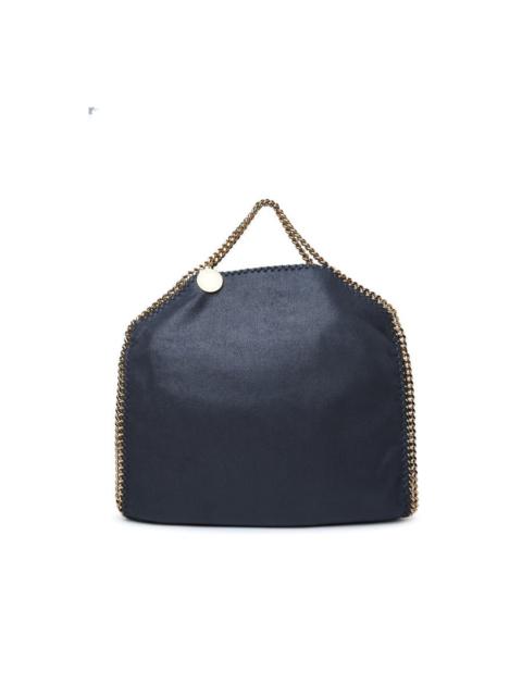 STELLA MCCARTNEY 'FALABELLA' TOTE BAG IN NAVY RECYCLED POLYESTER BLEND