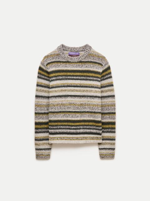 ECKHAUS LATTA Eckhaus Latta x J.Crew striped sweater in wool blend