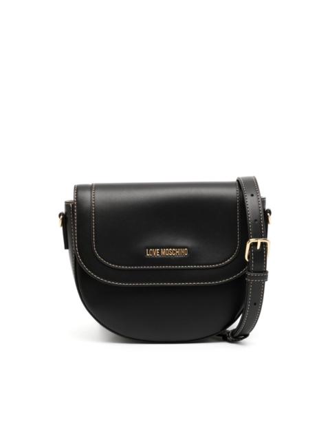 Moschino logo-lettering crossbody bag