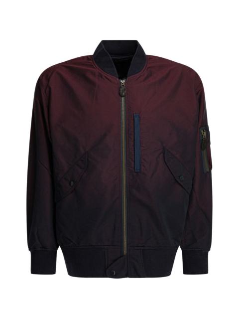 BEAMS PLUS zip-up bomber jacket
