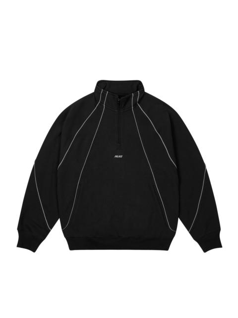 PALACE ハーフジップスウェットREFLECTO 1/4 ZIP NAVY Palace Reflecto