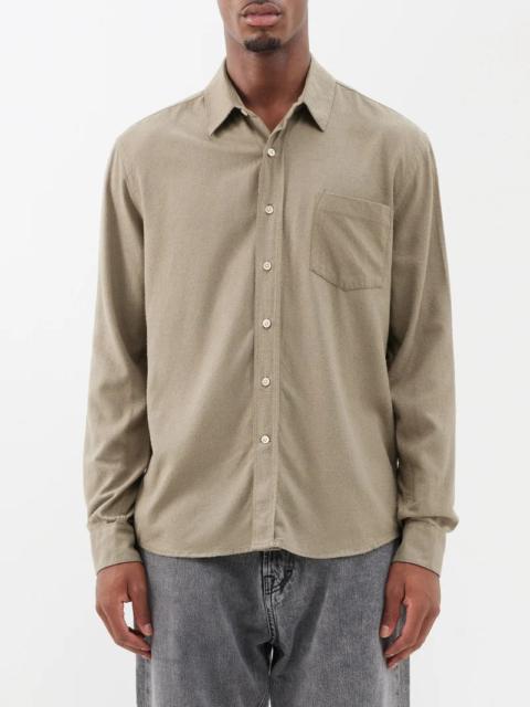 Our Legacy Classic textured-silk shirt | REVERSIBLE