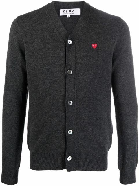 Comme des Garçons PLAY fine-knit wool cardigan