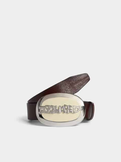 DSQUARED2 DSQUARED2 PLAQUE BELT