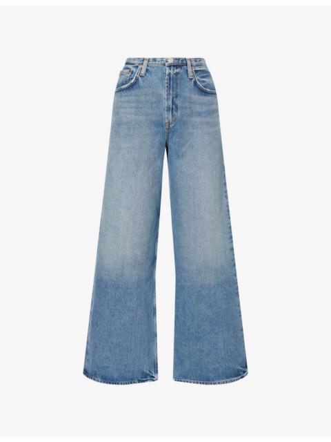 AGOLDE Keira Wide-Leg Denim Jeans