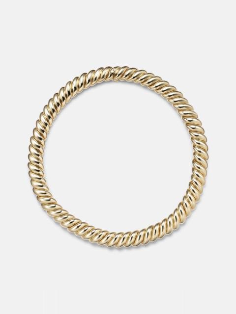 DAVID YURMAN Sculpted Cable 18kt gold necklace
