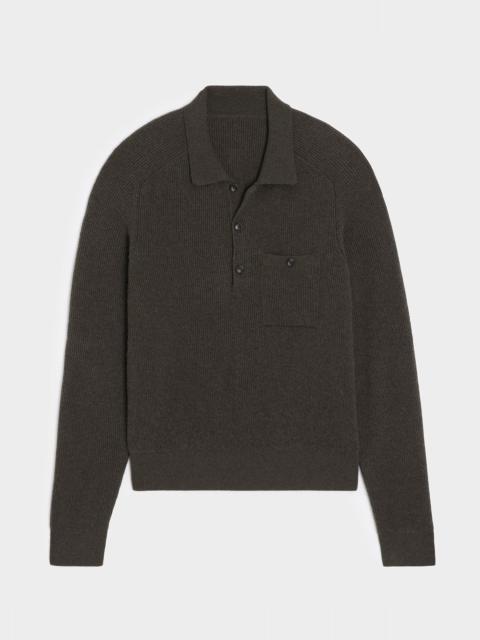 TODD SNYDER Made in Italy Cashmere Sweater Polo
