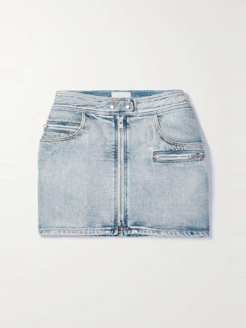 Caly denim mini skirt