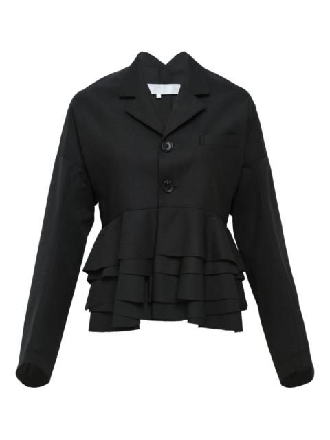 TAO Comme Des Garçons ruffled peplum jacket