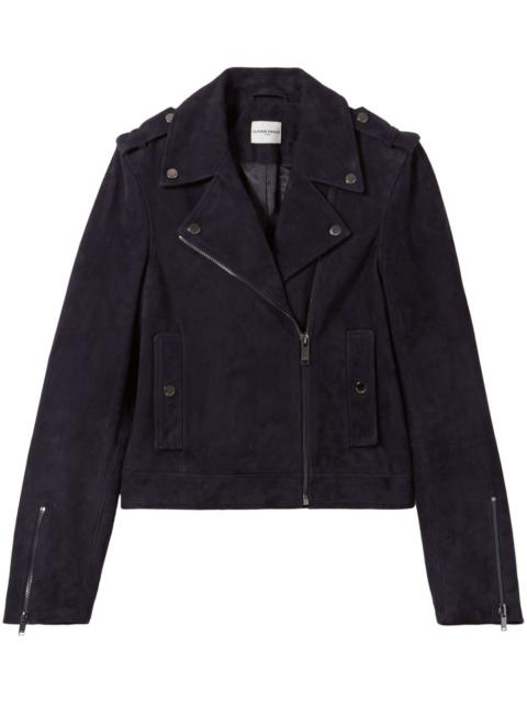 Claudie Pierlot suede biker jacket