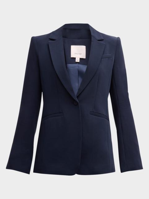 Cinq à Sept Karlie Tailored Crepe Blazer