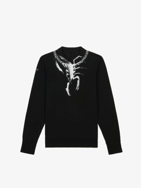 Givenchy SCORPIO PRINTED SWEATER IN COTTON