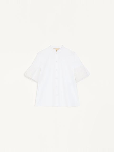 Valentino EMBROIDERED COTTON POPELINE SHIRT