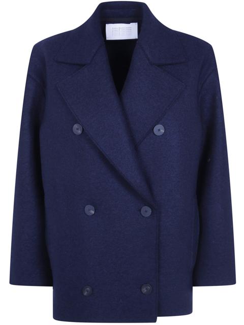 Harris Wharf London Coat Oversized Peacoat