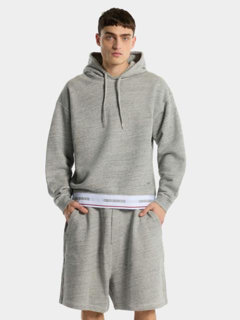 DSQUARED2 DSQUARED2 TAPE RELAX FIT HOODIE