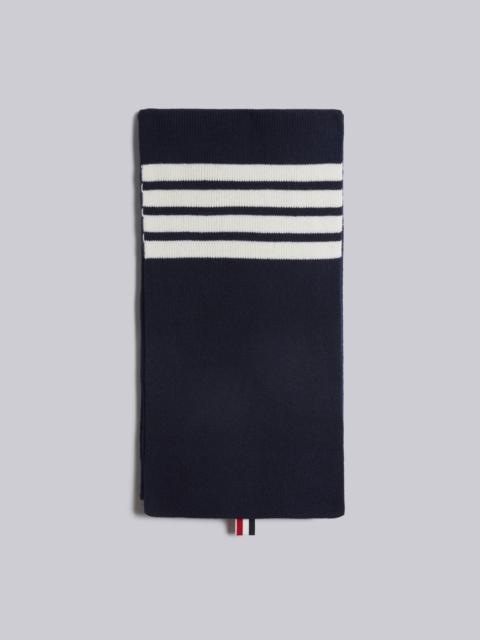 Thom Browne 4-Bar stripe cashmere scarf
