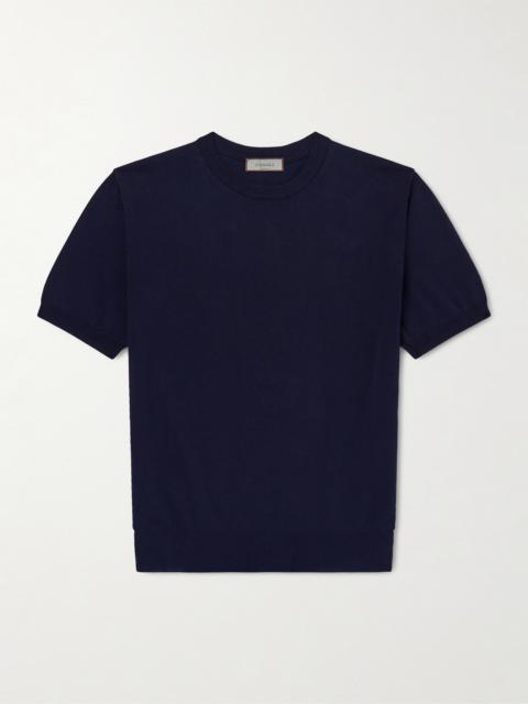 Canali Knitted Cotton T-Shirt