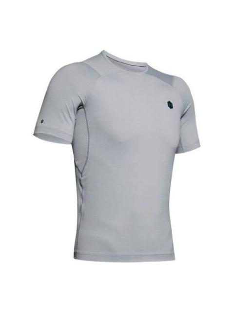 Under Armour Men's Under Armour RUSH HeatGear Short Sleeve Gray 1353449-011