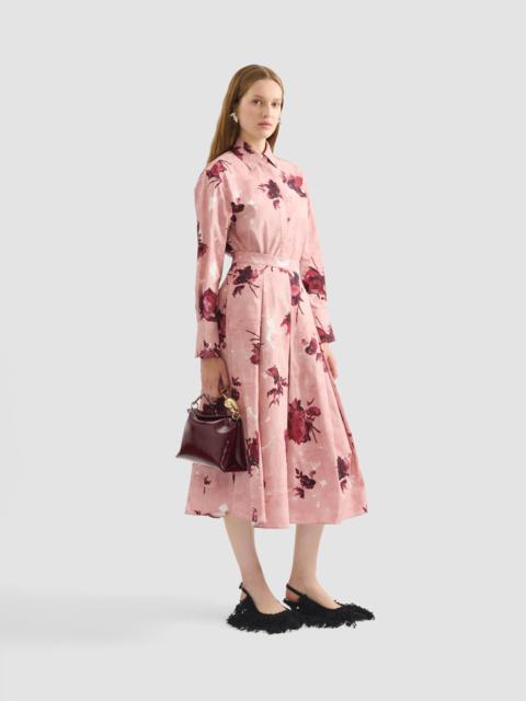 Erdem PLEATED MIDI SKIRT