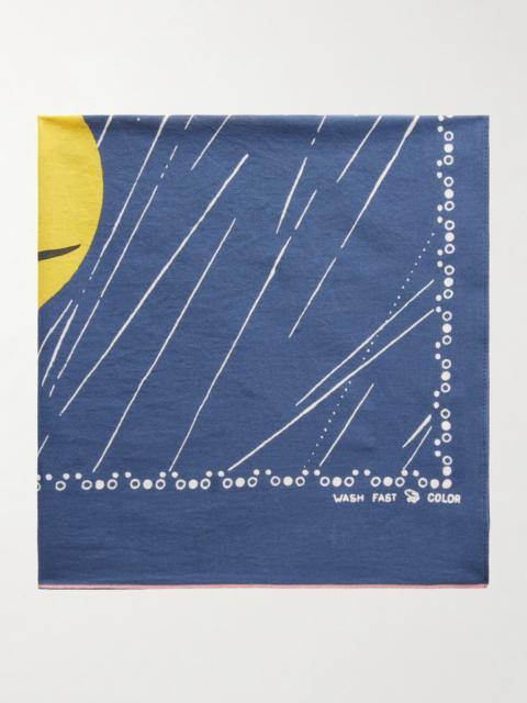 Kapital Fastcolor Printed Selvedge Cotton-Voile Bandana