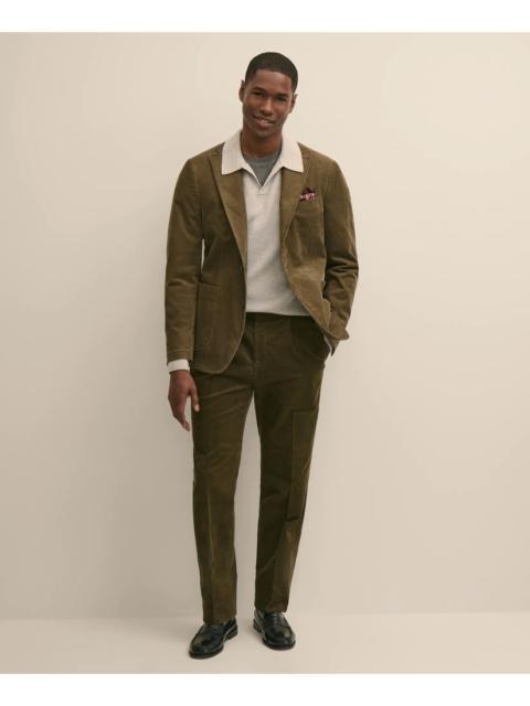 Brooks Brothers The Friday Cord Pleated Trouser