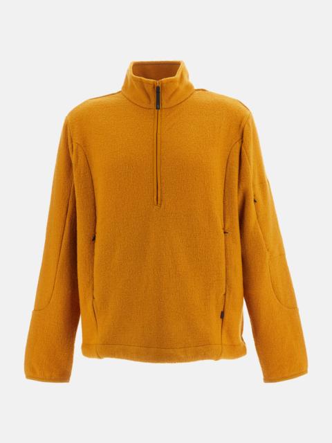 PAS NORMAL STUDIOS® OFF-RACE WOOL-BOILED HALF-ZIP JERSEY