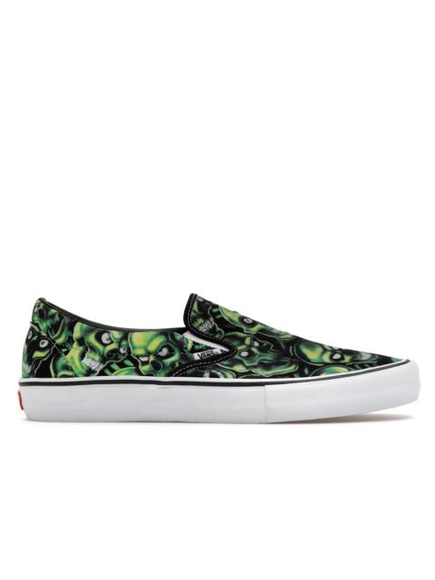 Vans 밴스 대 x 슬립 온 '그로우 인-Dark Skull Pile' VN0A347V3FW