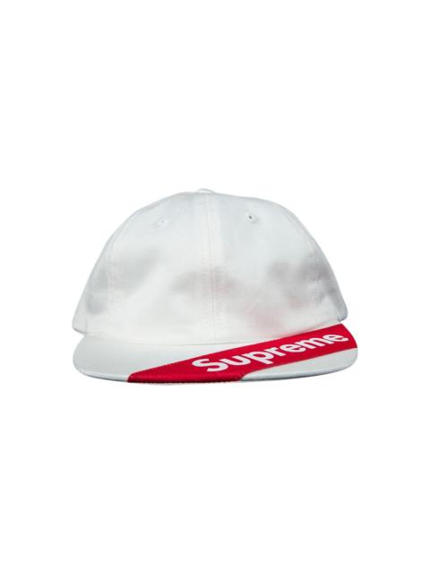 Supreme Visor Label 6 Panel 'White'