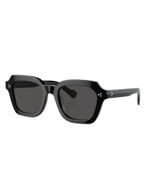 Oliver Peoples Women's Kienna 51MM Square Sunglasses - Black