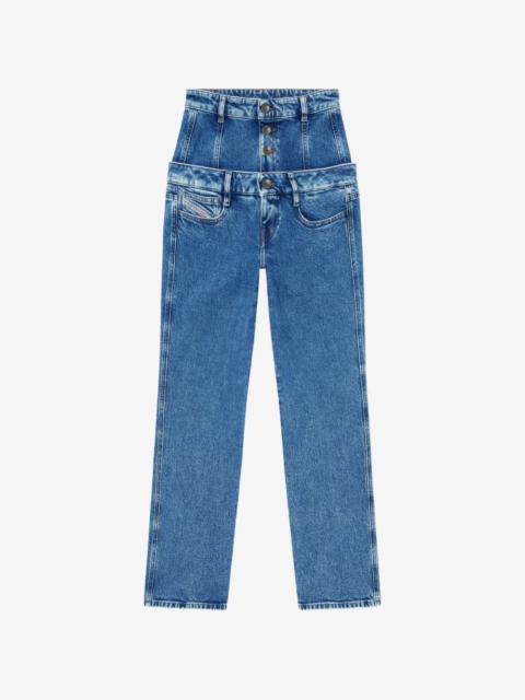 Diesel D-Fynora double-layer jeans